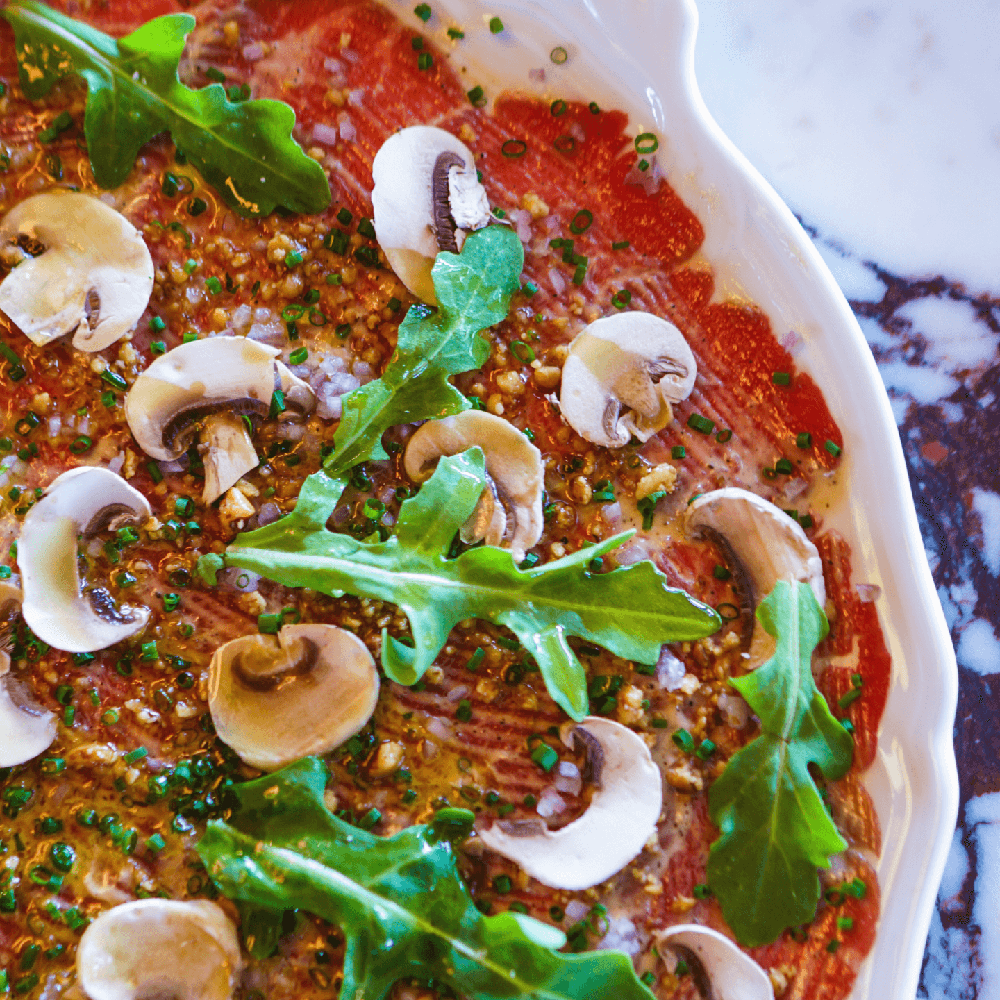 Contessa Squash Carpaccio